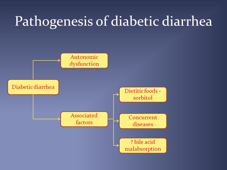 Diabetes diarrea